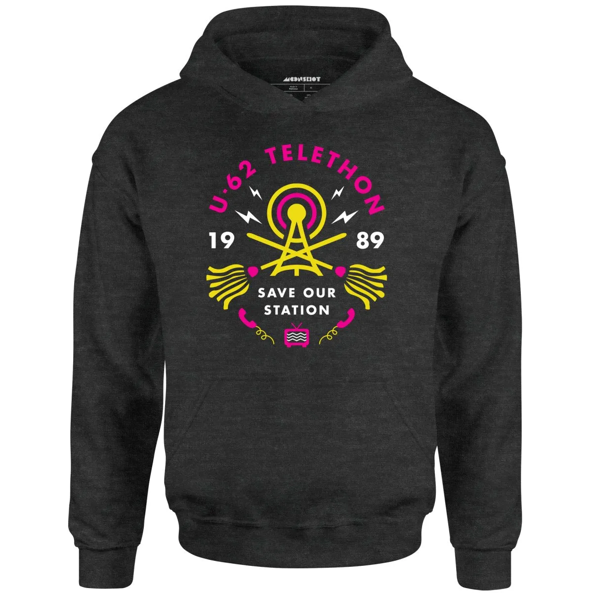 1989 UHF U-62 Telethon - Unisex Hoodie