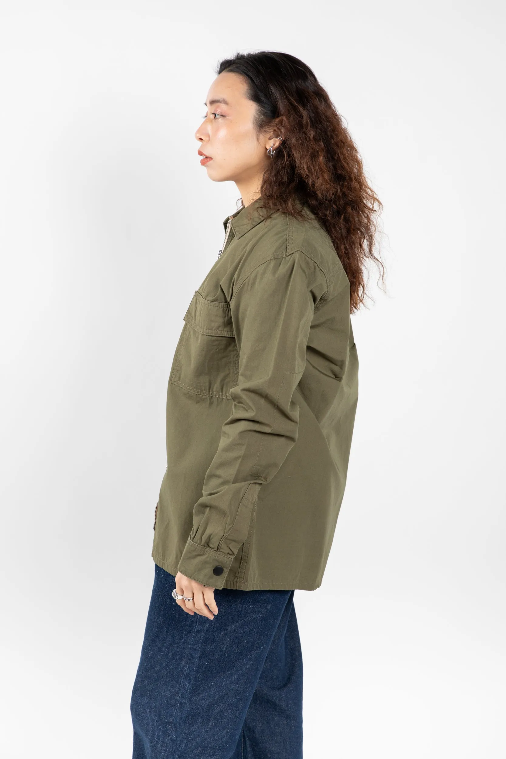 6002 Lightweight Zip-Front Jacket | Olive