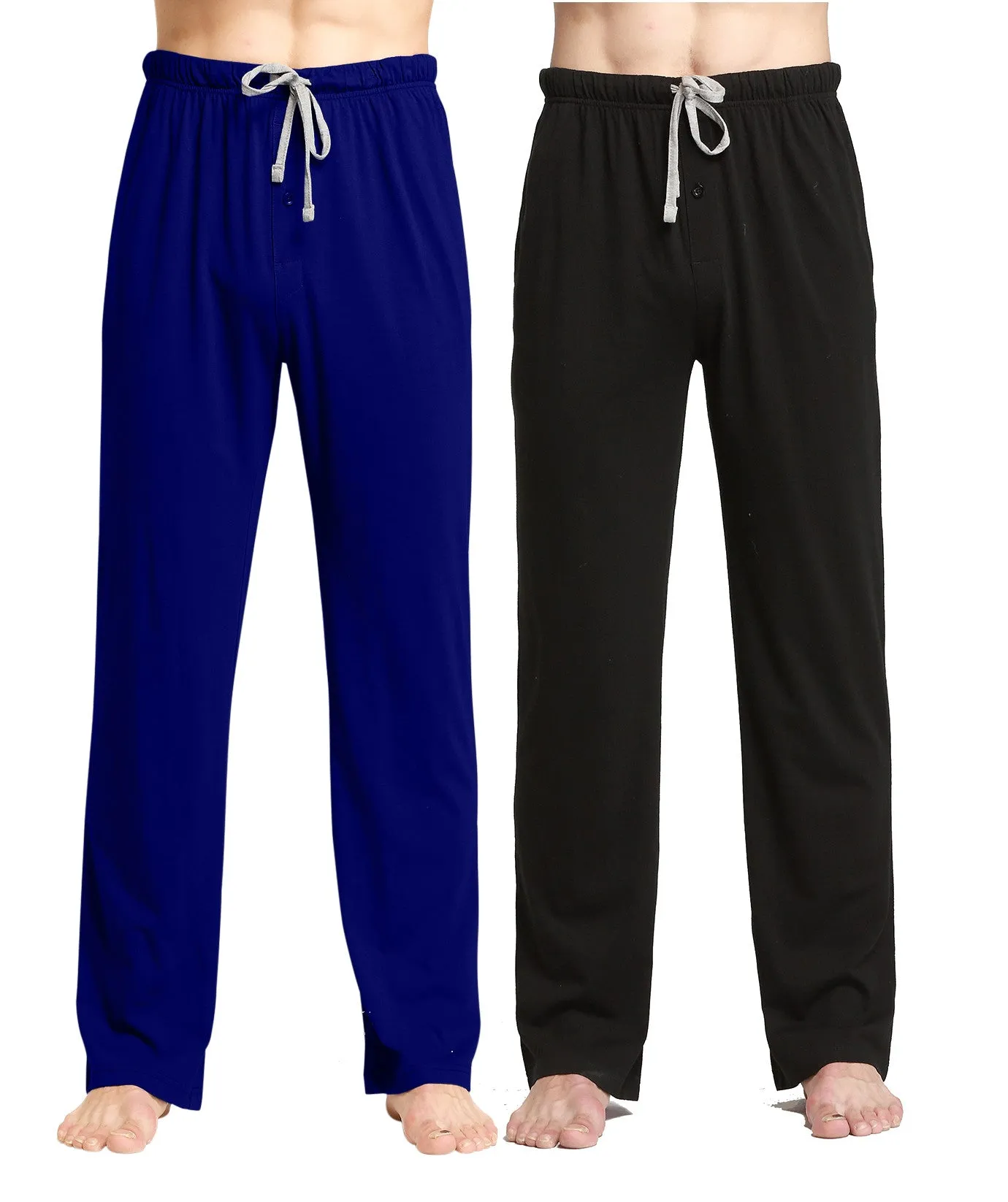 CYZ Comfortable Jersey Cotton Knit Pajama Lounge Sleep Pants