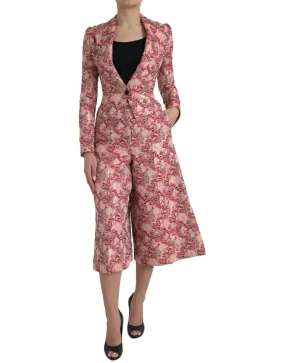 Dolce & Gabbana Pink Slim Fit Two-Piece Suit