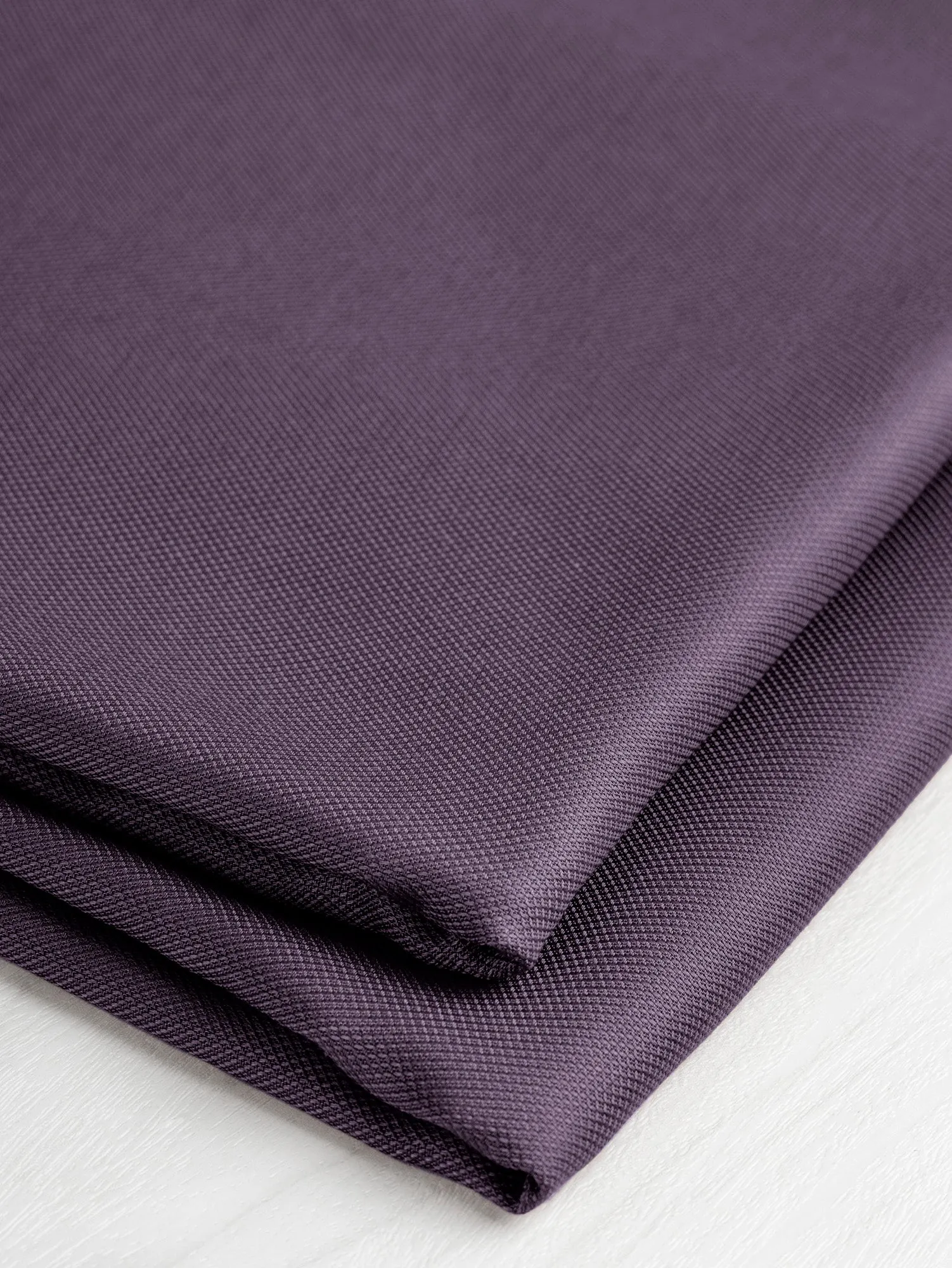 Drapey Dobby Textured Modal - Plum - Swatch