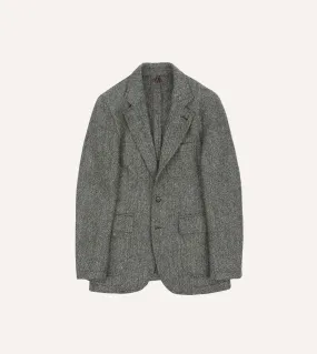 Grey Herringbone Harris Tweed Games Blazer Mk. VII