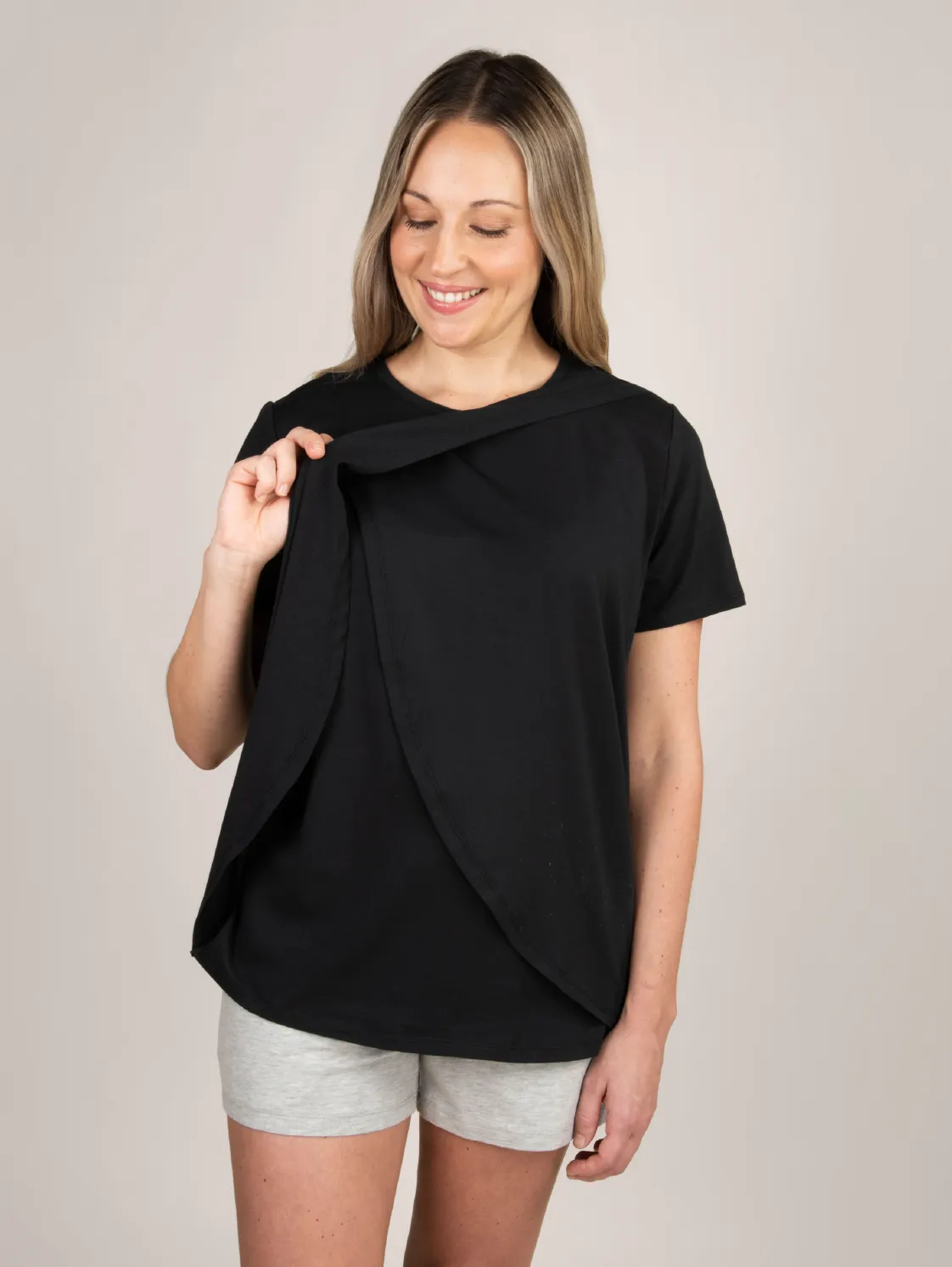 Short Sleeve Nursing Top