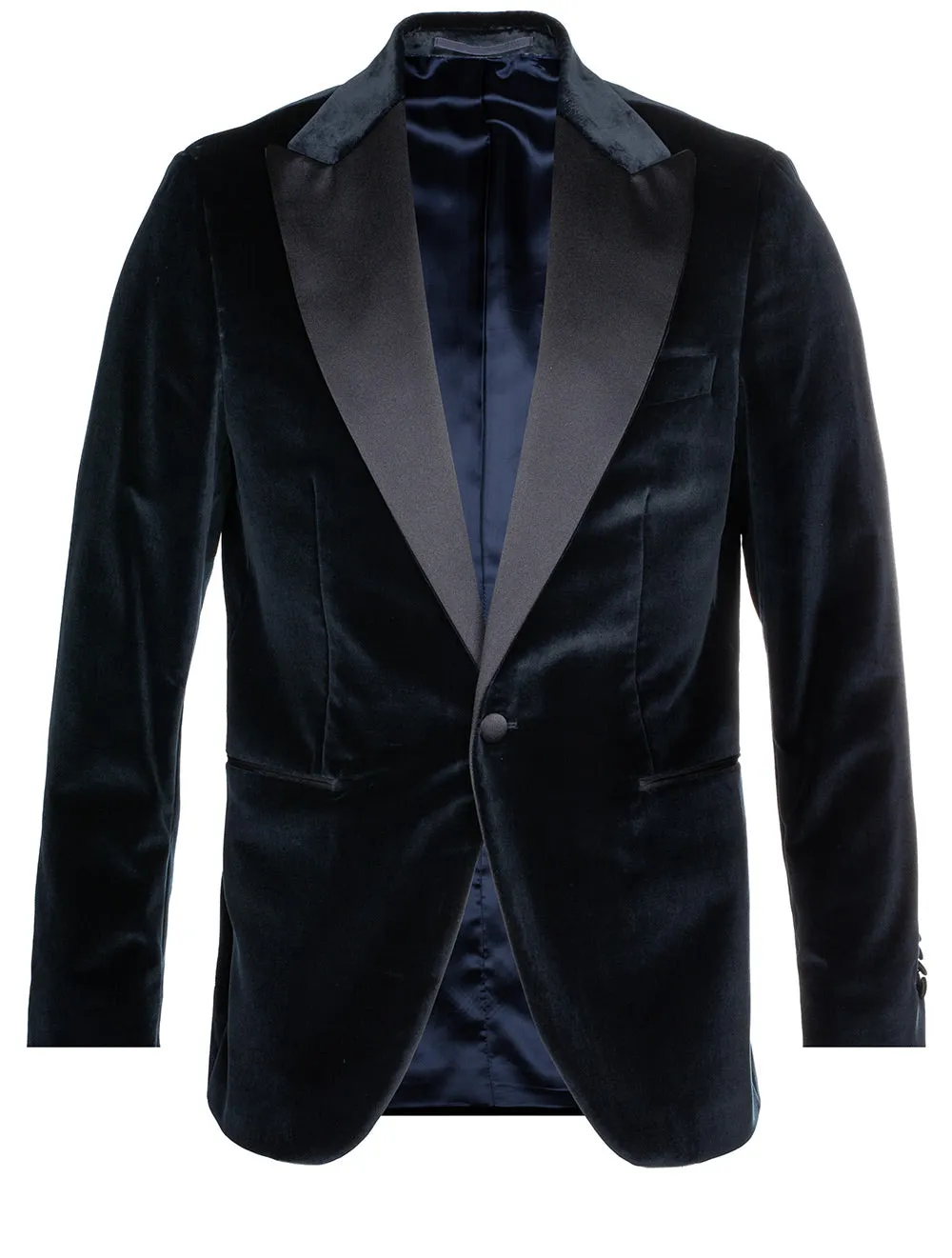 Velvet Jacket Navy