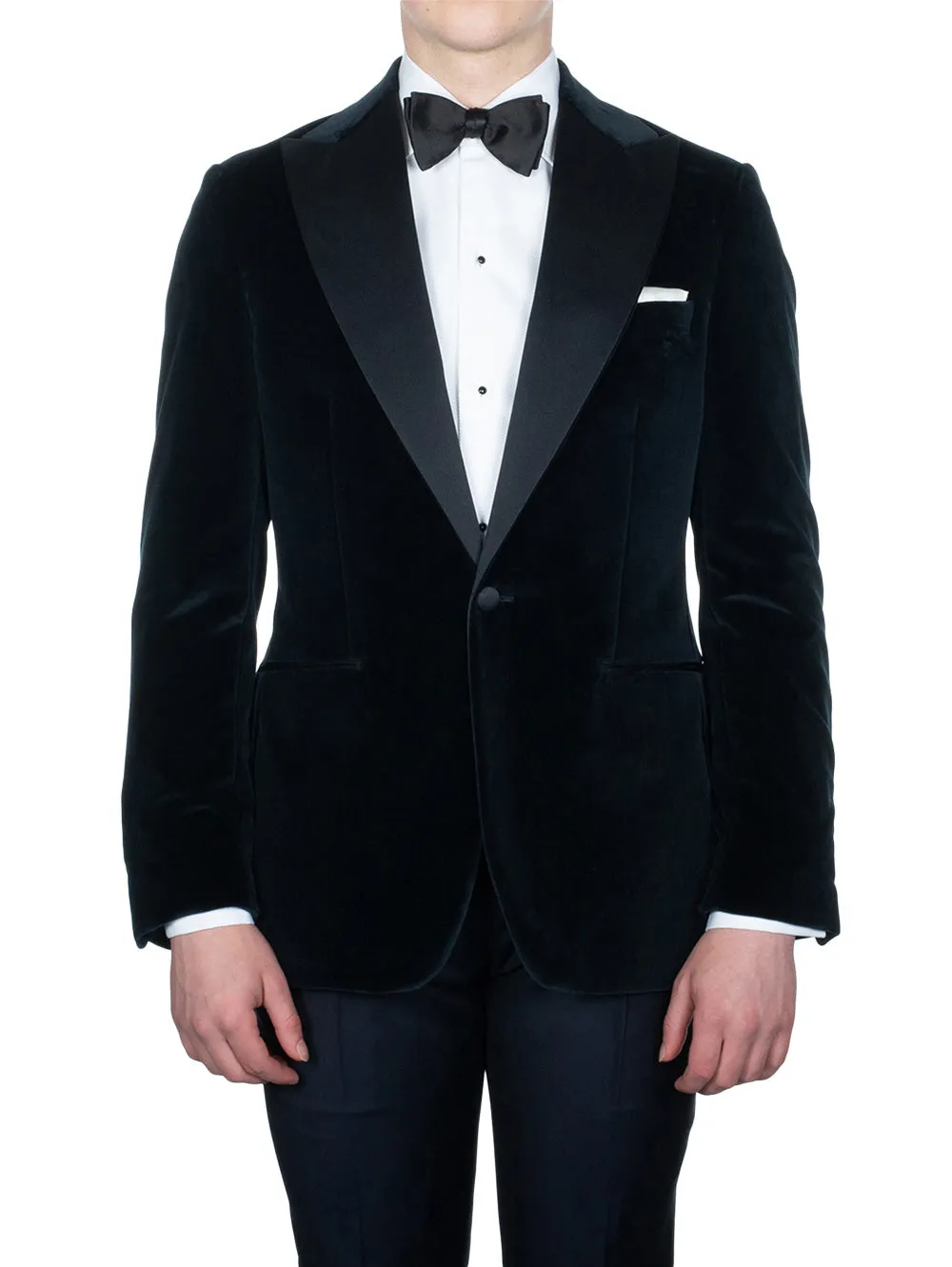 Velvet Jacket Navy