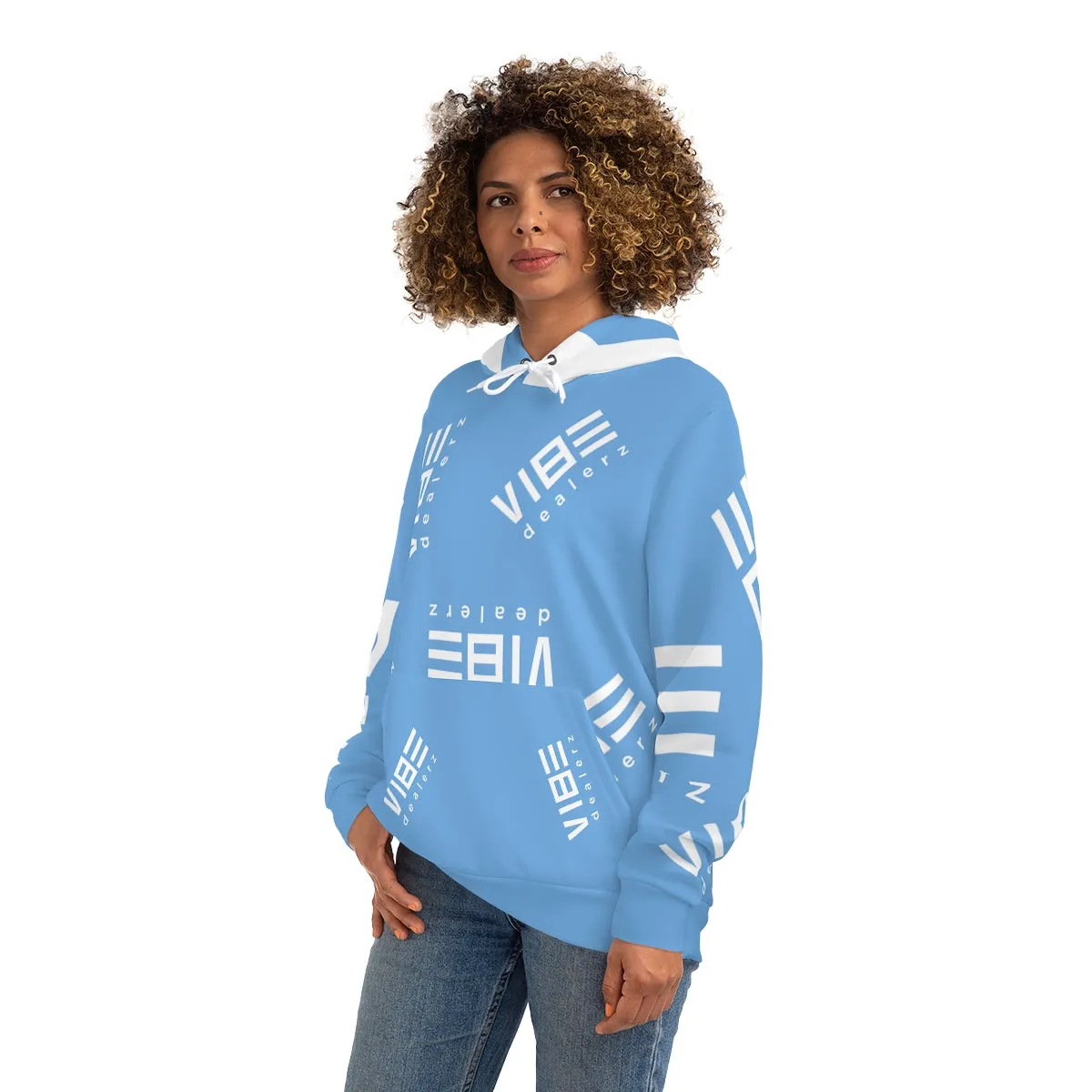 Vibez D Premium Sky blue Hoodie