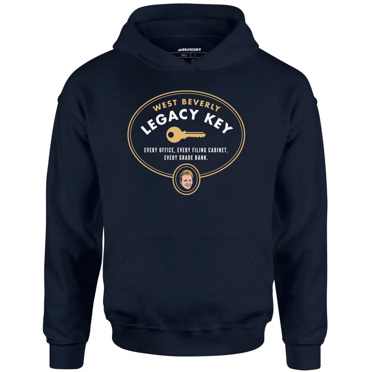 West Beverly Legacy Key - 90210 - Unisex Hoodie